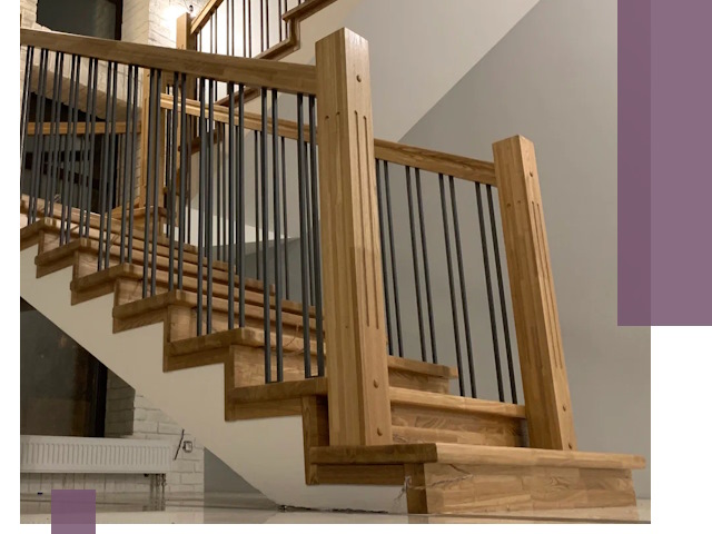 Реставрация деревянных и металлических лестниц в Камне-на-Оби