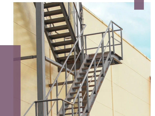 Пожарные лестницы в Камне-на-Оби от 12180 руб. — монтаж и продажа | ПРОЛЁТ-Кно