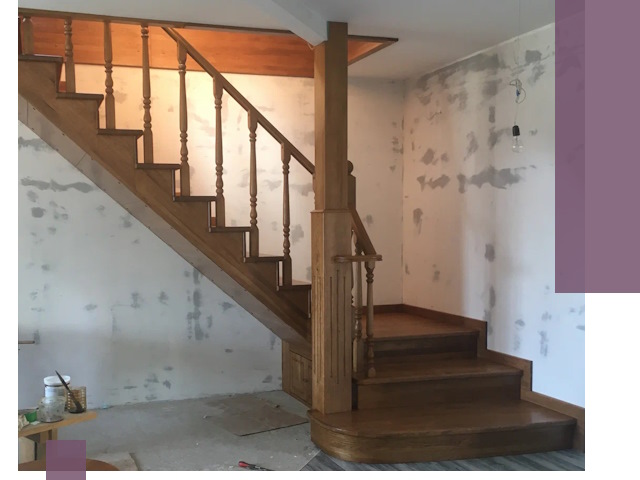 Ремонт деревянных лестниц в Камне-на-Оби: быстро и качественно