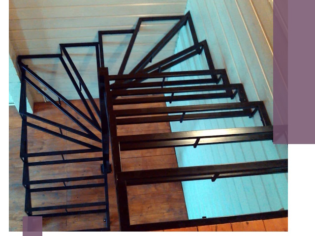 Изготовление металлических лестниц любой сложности в Камне-на-Оби