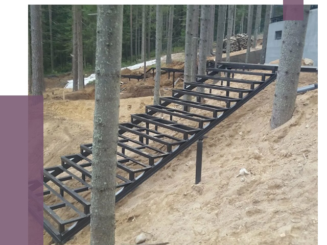 Монтаж металлических лестниц в Камне-на-Оби от 13449 руб. 