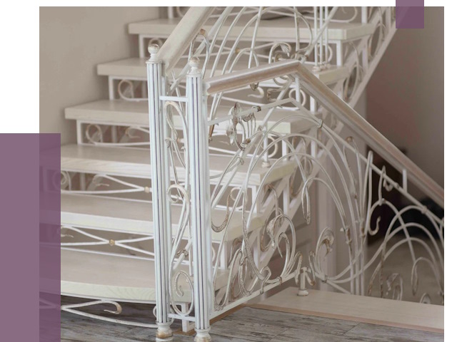 Изготовление кованых лестниц на заказ в Камне-на-Оби от 86275 руб. | ПРОЛЁТ-Кно