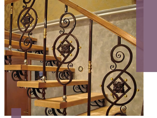 Изготовление кованых лестниц под ключ в Камне-на-Оби