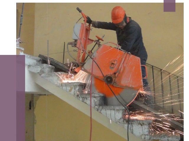 Демонтаж бетонных лестниц в Камне-на-Оби от 4568 руб. за м2 | ПРОЛЁТ-Кно