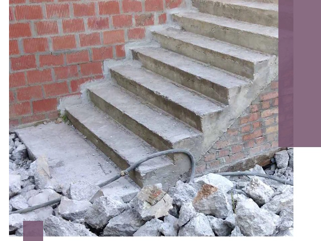 Демонтаж бетонных лестниц в Камне-на-Оби: быстро и безопасно