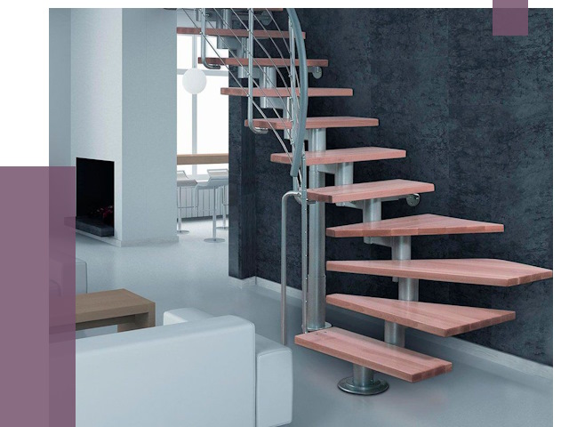 Модульные лестницы в Камне-на-Оби от 16748 руб. — купить в ПРОЛЁТ-Кно