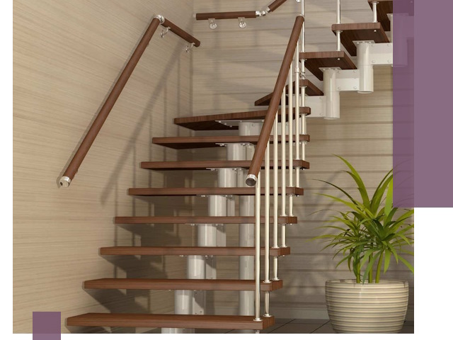 Изготовление модульных лестниц под ключ в Камне-на-Оби