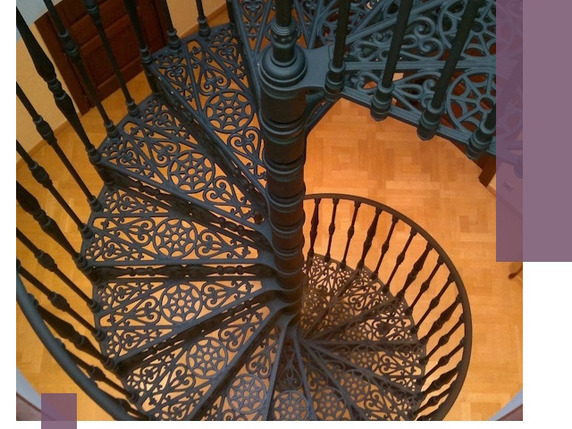 Винтовые лестницы под ключ в Камне-на-Оби: производство и монтаж