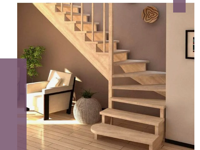 Изготовление Г-образных лестниц в Камне-на-Оби от 18778 руб. 