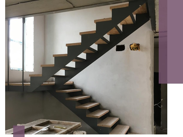 Изготовление лестниц на металлокаркасе в Камне-на-Оби от производителя