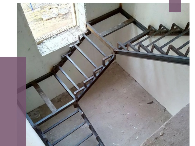 Монтаж лестниц на металлокаркасе в Камне-на-Оби от 12688 руб. — ПРОЛЁТ-Кно