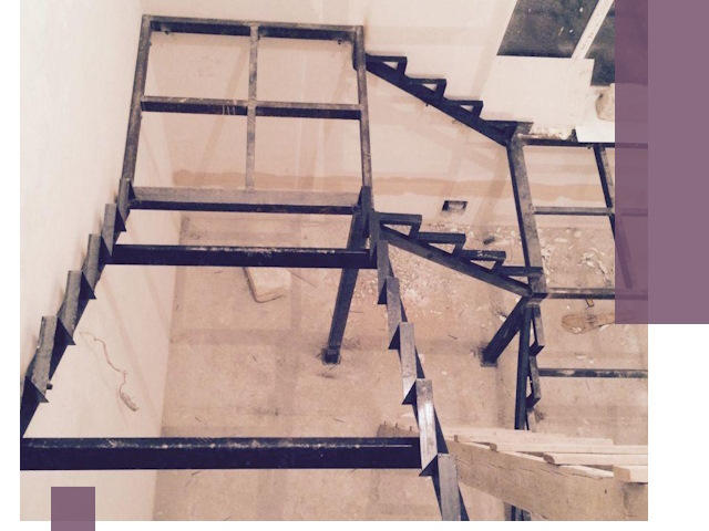 Монтаж лестниц на металлокаркасе в Камне-на-Оби быстро и качественно