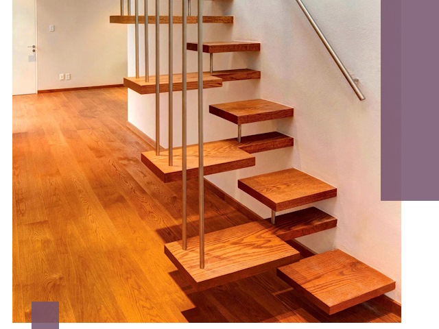 Лестницы «гусиный шаг» на заказ в Камне-на-Оби для узких пространств