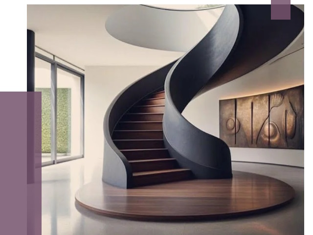 Элитные лестницы под заказ в Камне-на-Оби от 187775 руб. — ПРОЛЁТ-Кно