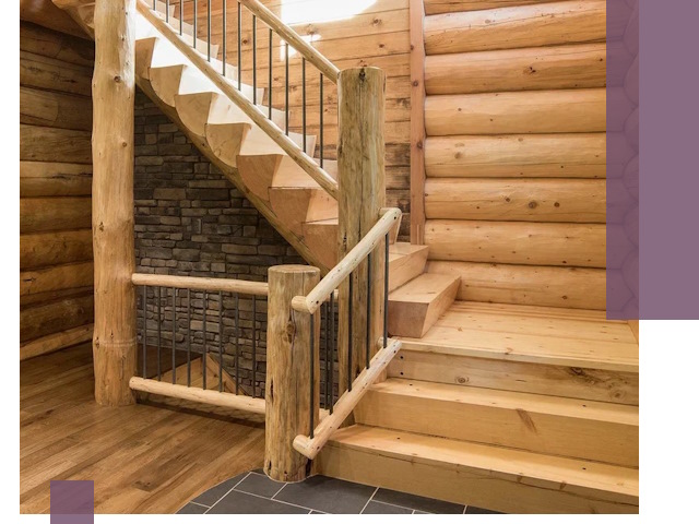 Лестницы в баню под заказ и профессиональный монтаж в Камне-на-Оби