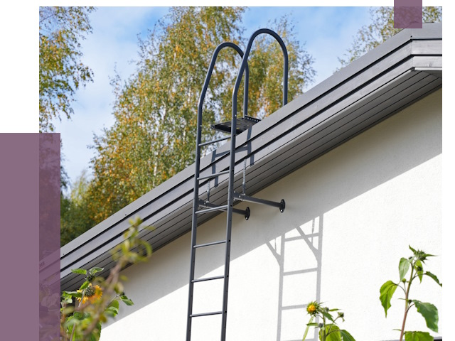 Лестницы на крышу в Камне-на-Оби от 18981 руб. — монтаж и монтаж ПРОЛЁТ-Кно