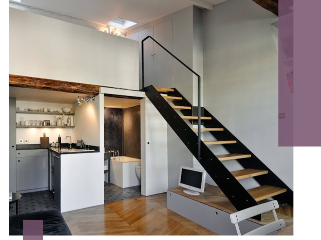 Лестницы на антресоль под ключ в Камне-на-Оби — изготовление и монтаж