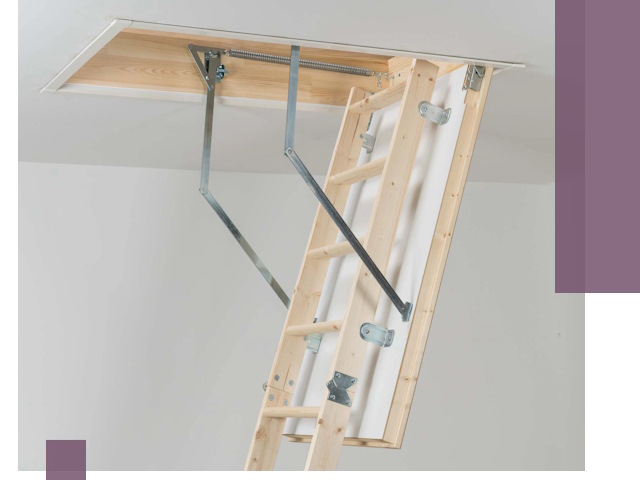 Установка чердачной лестницы под ключ в Камне-на-Оби