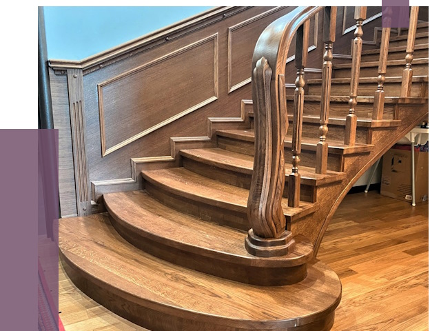 Дубовые лестницы под ключ в Камне-на-Оби от 175088 руб. — ПРОЛЁТ-Кно