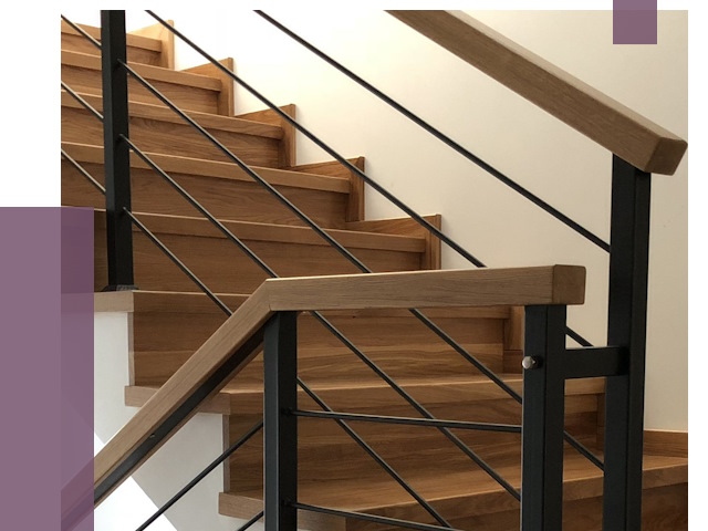 Обшивка металлической лестницы деревом в Камне-на-Оби от 4314 руб. 