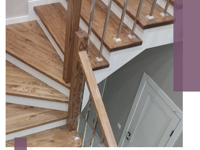 Обшивка металлических лестниц под ключ в Камне-на-Оби