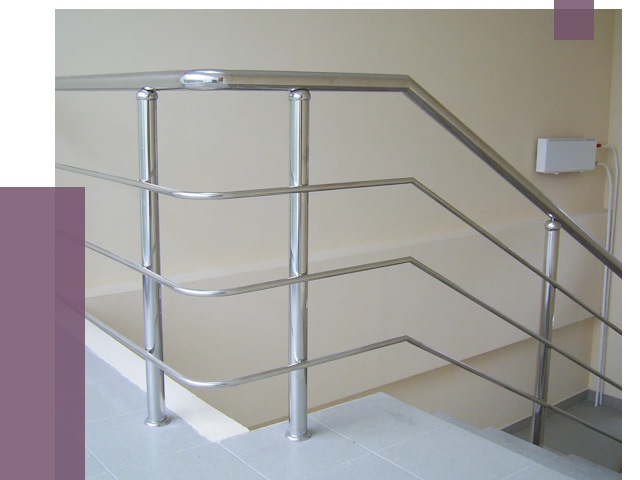 Алюминиевые перила в Камне-на-Оби от 6293 руб. под ключ | ПРОЛЁТ-Кно