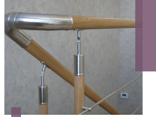 Комбинированные перила на заказ в Камне-на-Оби — монтаж и производство