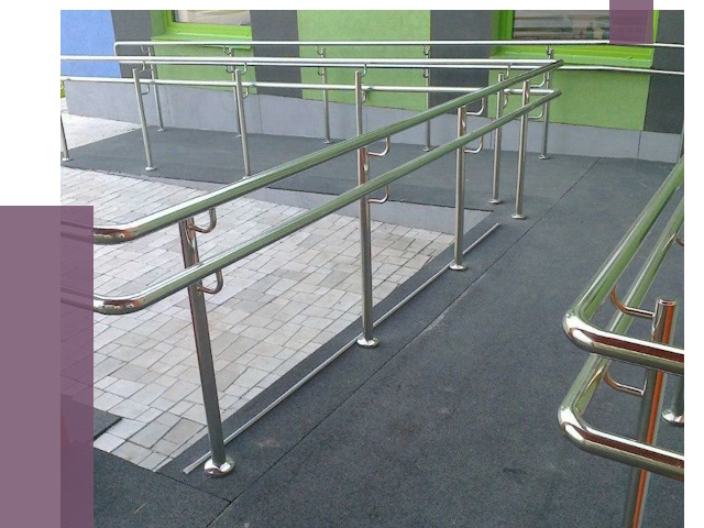 Ограждения пандусов в Камне-на-Оби от 4314 руб. монтаж | ПРОЛЁТ-Кно