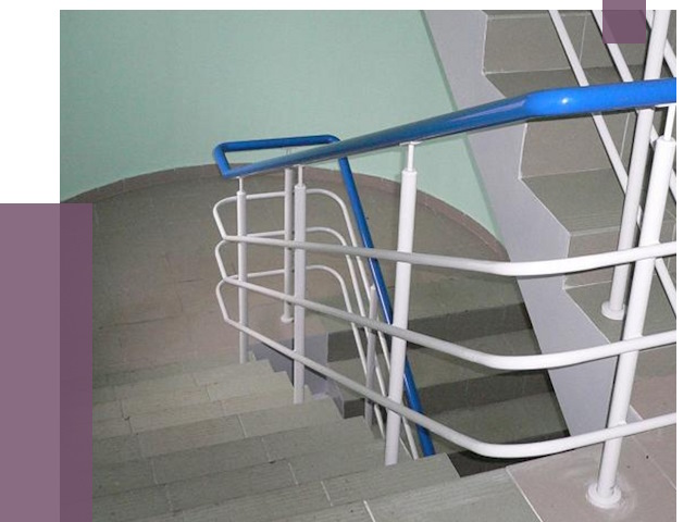 Перила в подъезде в Камне-на-Оби — установка и замена от 7359 руб. | ПРОЛЁТ-Кно