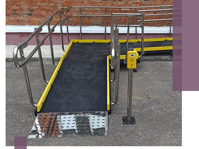 Изготовление наклонных пандусов для инвалидов в Камне-на-Оби