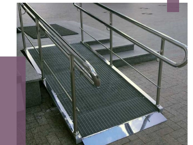 Монтаж пандусов для инвалидов в Камне-на-Оби от 8546 руб. под ключ | ПРОЛЁТ-Кно