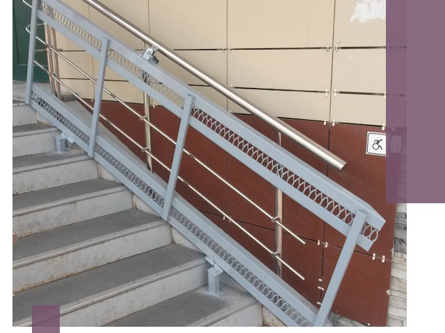 Изготовление откидных пандусов под ключ в Камне-на-Оби