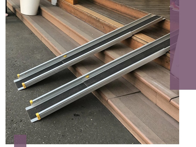 Телескопические пандусы под ключ в Камне-на-Оби — изготовление и монтаж