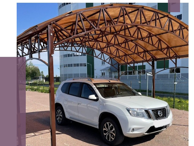 Недорогие навесы в Камне-на-Оби от 42630 руб. | ПРОЛЁТ-Кно