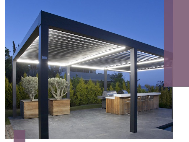 Навесы отдельно стоящие под ключ в Камне-на-Оби из металла и поликарбоната