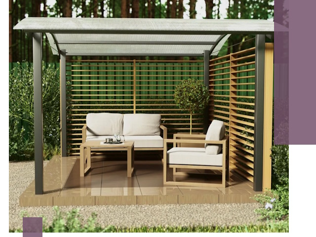 Навесы для дачи в Камне-на-Оби: изготовление, монтаж и демонтаж