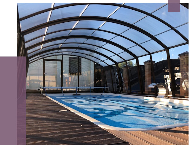 Навесы для бассейна в Камне-на-Оби от 16646 руб. под ключ | ПРОЛЁТ-Кно