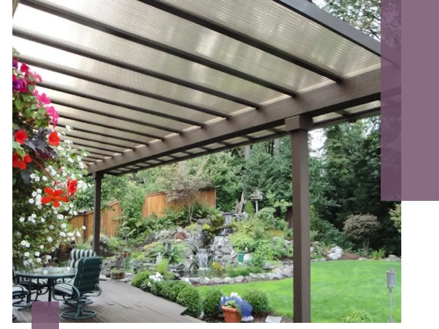 Навесы из поликарбоната под ключ в Камне-на-Оби быстро и надёжно