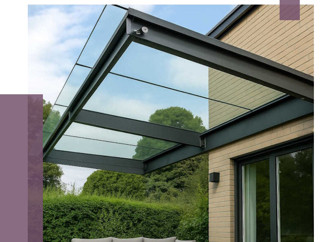 Стеклянные навесы и козырьки в Камне-на-Оби от 12180 руб.