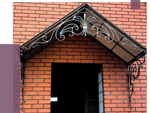 Металлические козырьки в Камне-на-Оби от 10607 руб. 