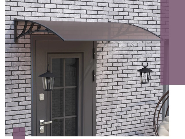 Недорогие козырьки и навесы под ключ в Камне-на-Оби