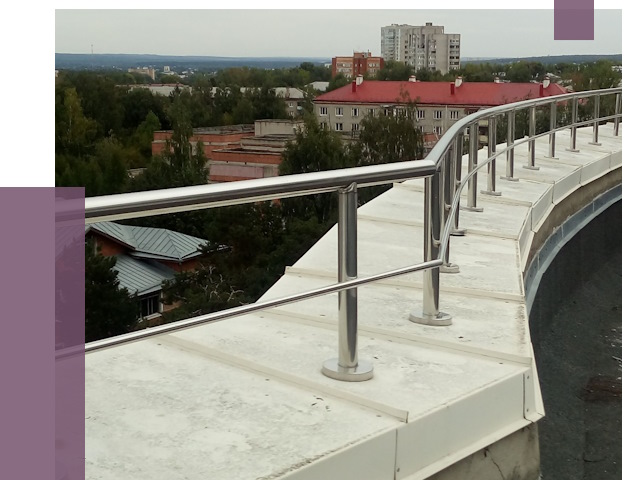 Парапеты и ограждения кровли в Камне-на-Оби от 4923 руб.