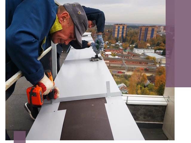 Монтаж парапетов в Камне-на-Оби — установка прочных металлических ограждений