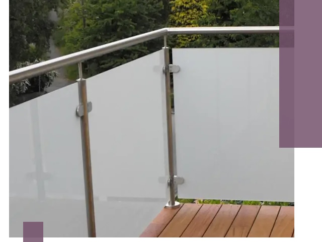 Алюминиевые парапеты для балконов и террас в Камне-на-Оби