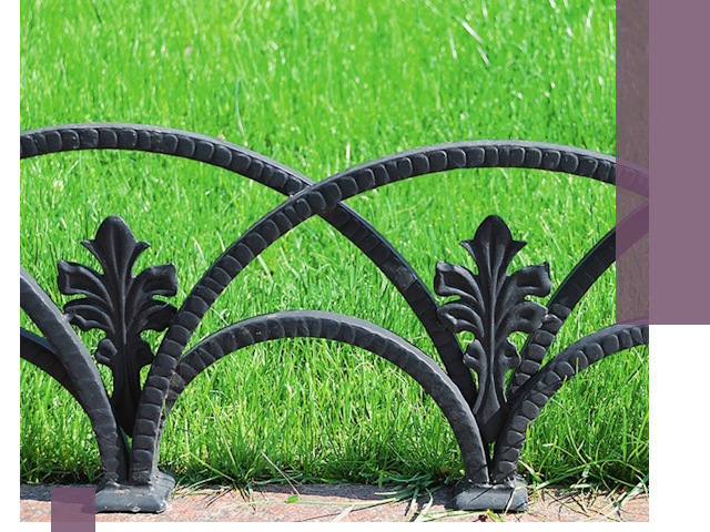 Декоративные металлические бордюры под ключ в Камне-на-Оби