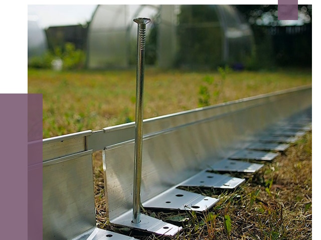 Металлические бордюры для газона в Камне-на-Оби от 4263 руб. | ПРОЛЁТ-Кно