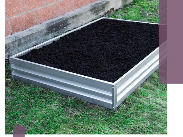 Металлические бордюры для грядок в Камне-на-Оби: прочность и аккуратность