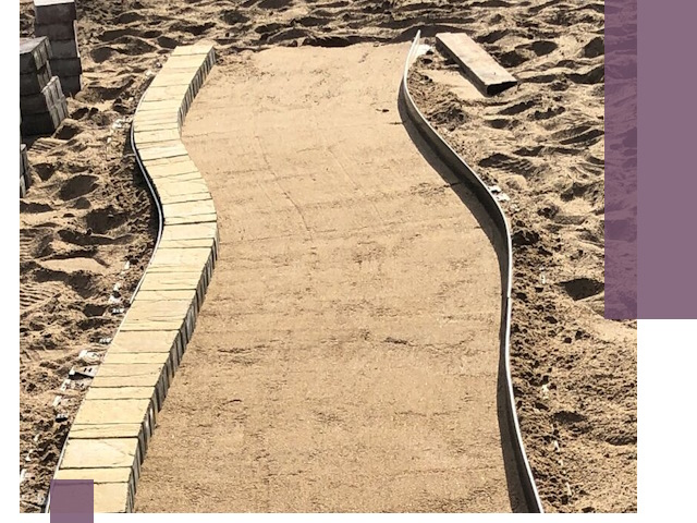 Металлические бордюры для тротуаров в Камне-на-Оби — прочные и долговечные