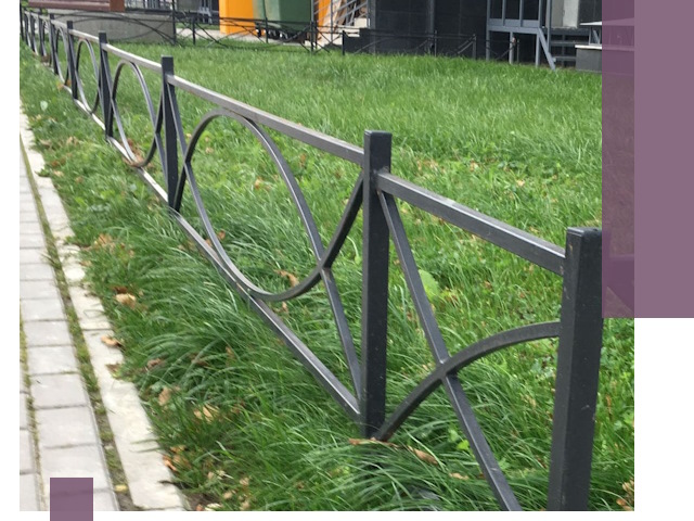 Газонные ограждения из металла в Камне-на-Оби — монтаж и продажа
