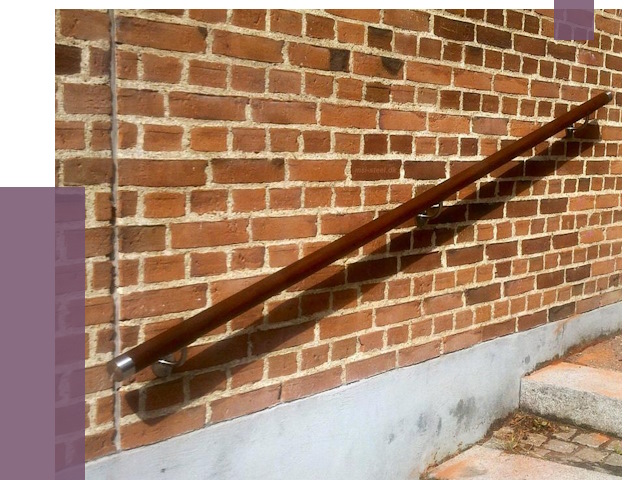 Изготовление пристенных поручней в Камне-на-Оби от 4415 руб. — ПРОЛЁТ-Кно